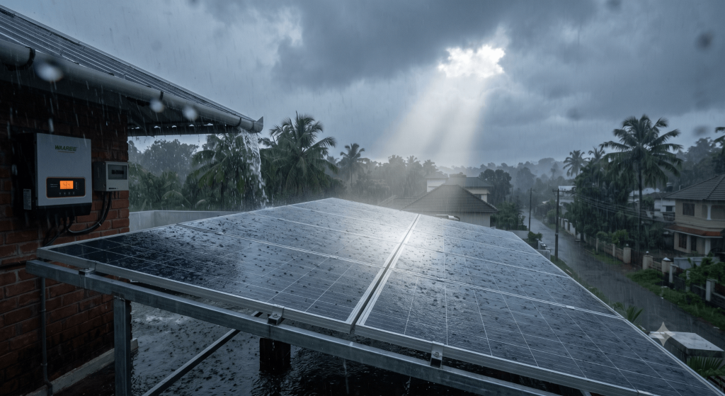 Can Solar Panels Work During Monsoon Season?