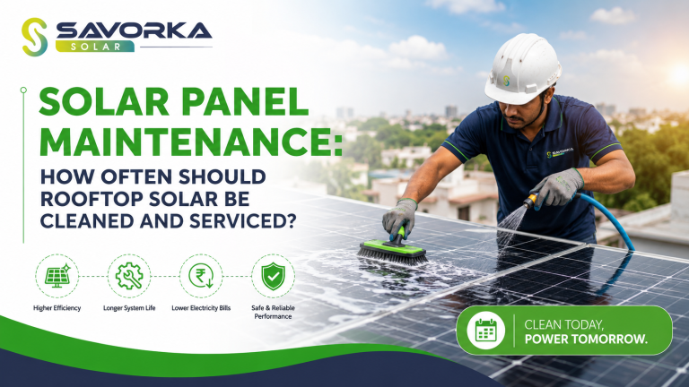 Solar Panel Maintenance: How Often Should Rooftop Solar Be Cleaned and Serviced?