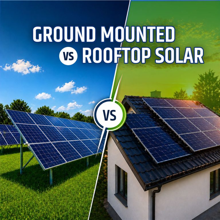 Ground Mounted vs Rooftop Solar: Which Delivers Better ROI for Large Installations?